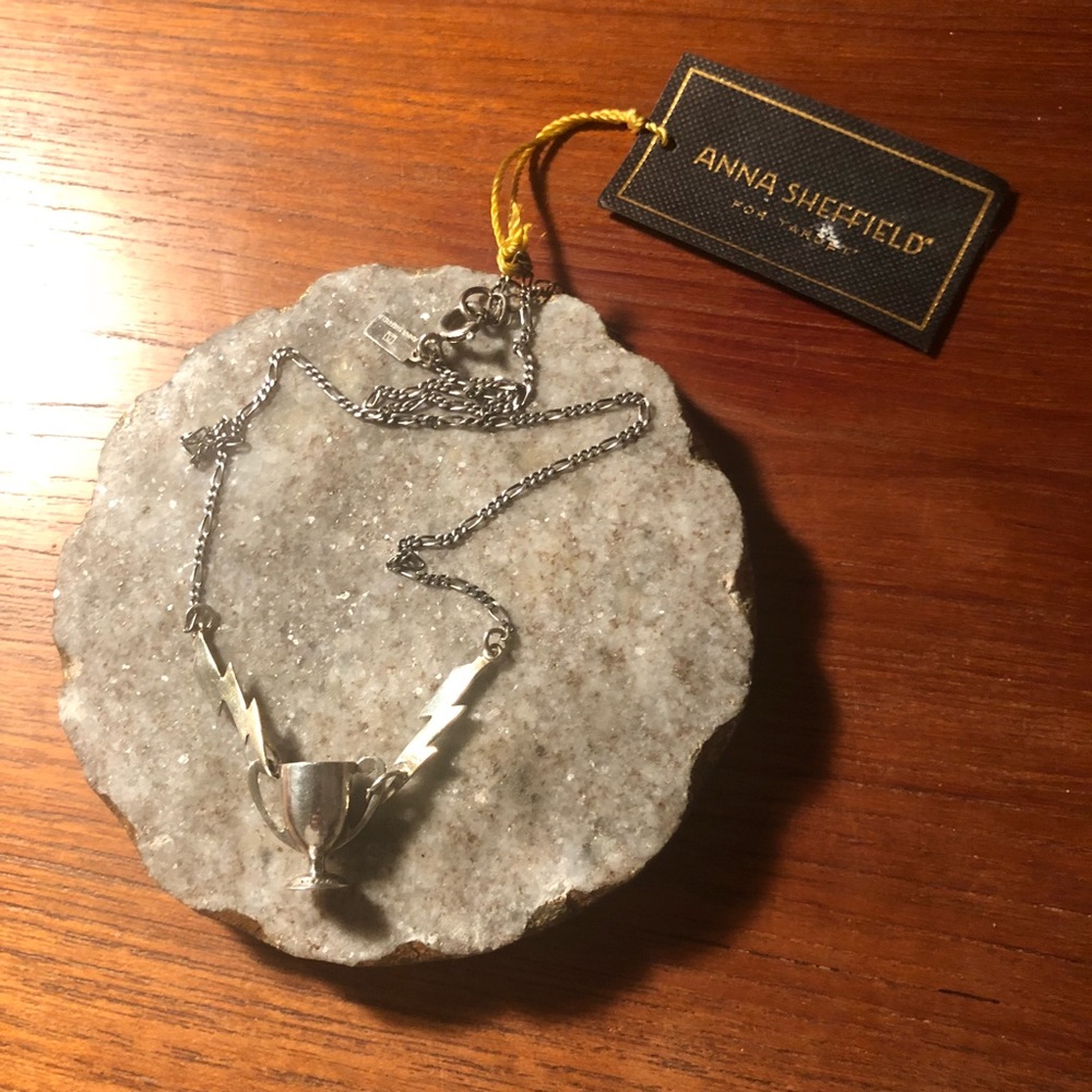 Anna Sheffield Sterling Harry Potter Cup Necklace